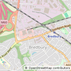 Map of Stockport