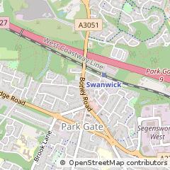 Map of Southampton