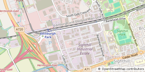 Map of Edinburgh