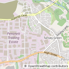 Map of Kingswinford, West Midlands