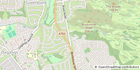 Map of Edinburgh