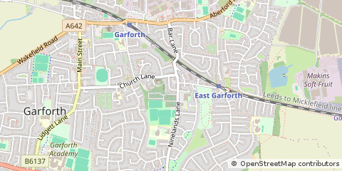 Map of Leeds