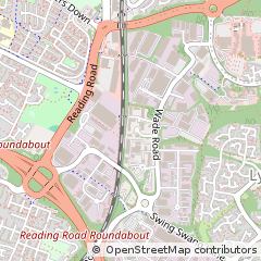 Map of Basingstoke, Hampshire