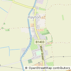 Map of Retford, South Yorkshire