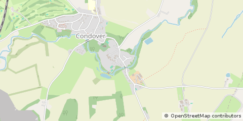Map of Shrewsbury, Shropshire