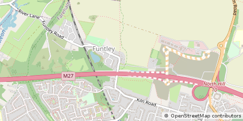 Map of Fareham