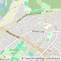 Map of Leeds