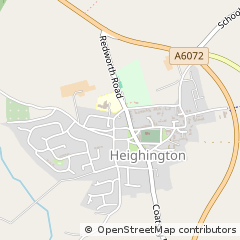 Map of Newton Aycliffe, County Durham