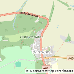 Map of Leeds, West Yorkshire