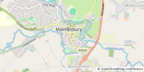 Map of Malmesbury