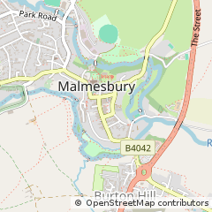 Map of Malmesbury