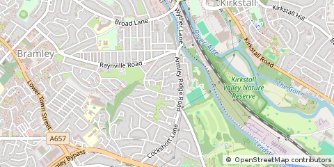 Map of Leeds