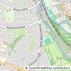 Map of Leeds