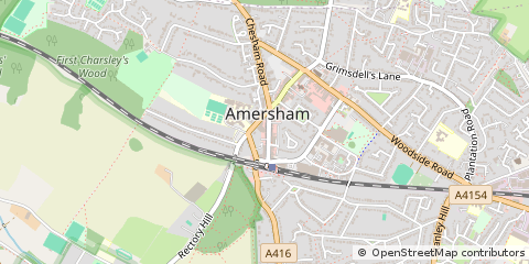 Map of Amersham
