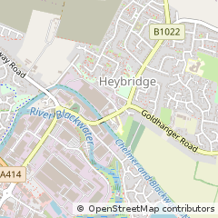 Map of Maldon, Essex