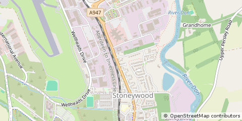 Map of Aberdeen