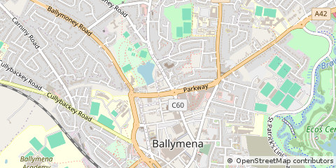 Map of Co. Antrim