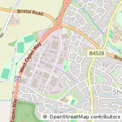 Map of Chippenham, Wiltshire