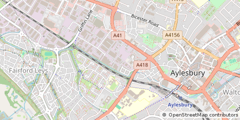 Map of Aylesbury