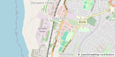 Map of Workington, Cumbria