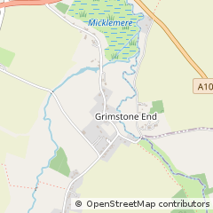 Map of Bury ST Edmunds, Suffolk