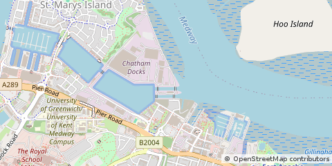 Map of Chatham