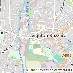Map of Leighton Buzzard, Bedfordshire