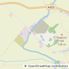 Map of Southam, Warwickshire
