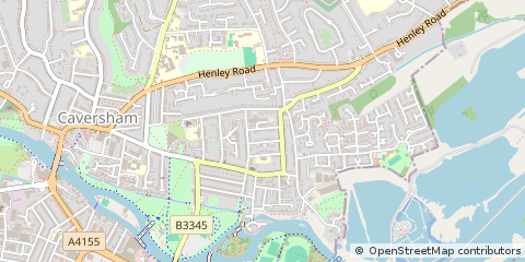 Map of Reading