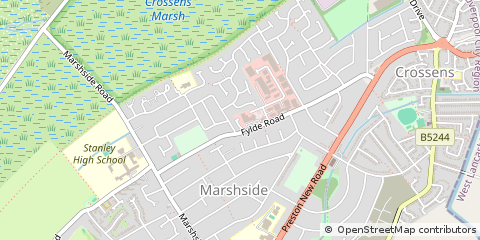 Map of Southport