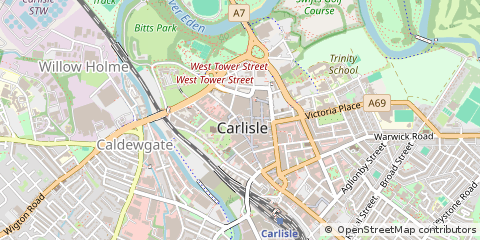 Map of Carlisle