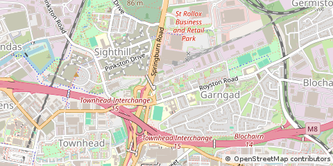 Map of Glasgow
