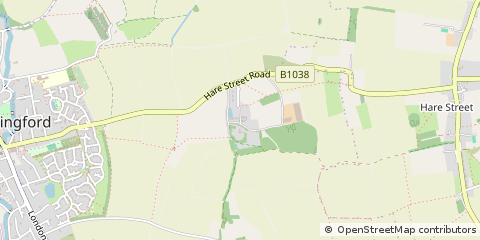 Map of Buntingford