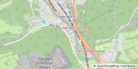 Map of Cardiff