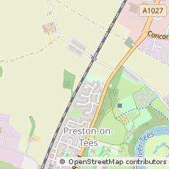 Map of Stockton on Tees, Cleveland
