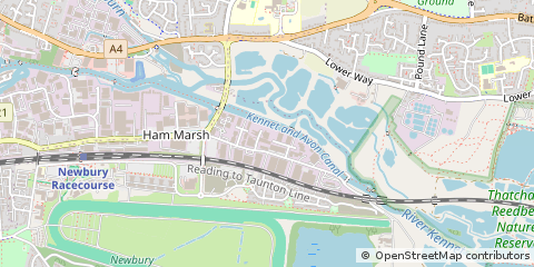 Map of Newbury