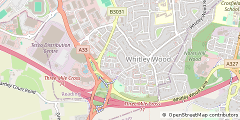 Map of Reading