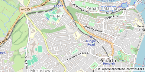 Map of Penarth