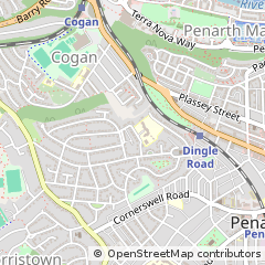 Map of Penarth