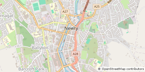 Map of Newry