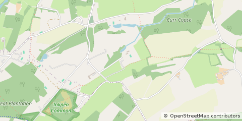 Map of Hungerford, Berkshire