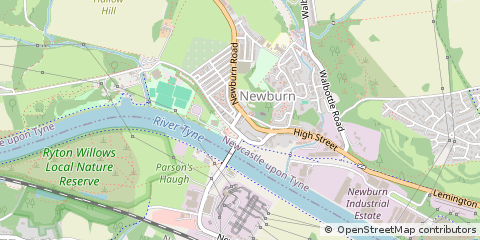 Map of Newcastle Upon Tyne