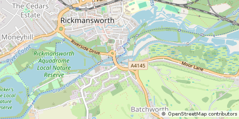 Map of Rickmansworth