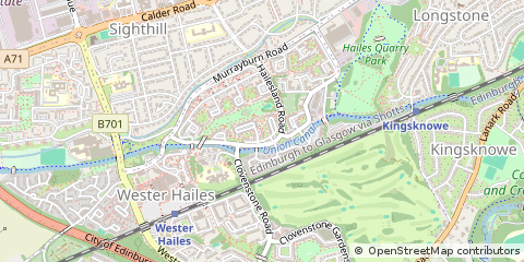 Map of Edinburgh
