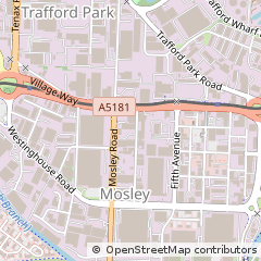 Map of Manchester