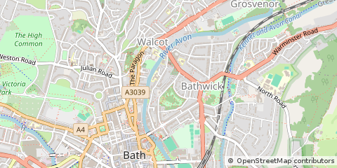 Map of Bath