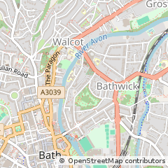 Map of Bath