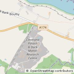 Map of Saltburn by the SEA, Cleveland