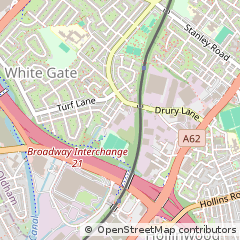 Map of Oldham
