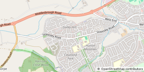 Map of Guisborough, North Yorkshire